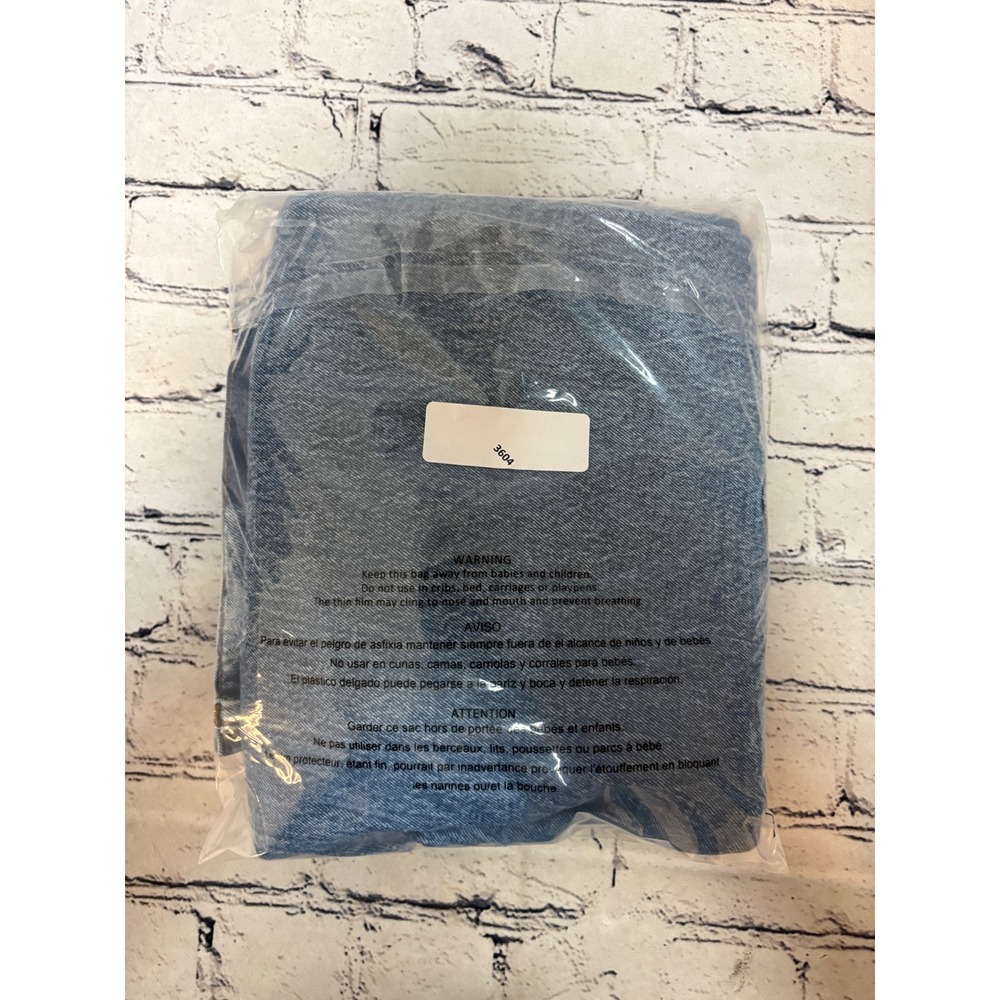 Abercrombie & Fitch The 90s Straight Ultra High Rise Jeans Medium Wash 27 4L - Picture 10 of 10